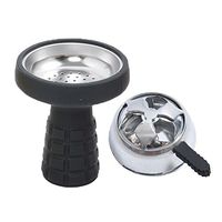 1set Grid Multi-Hole Silicone Bowl Shisha Hookah Smoking Charcoal Stove Burner