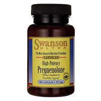 Swanson High Potency Pregnenolone 25 Milligrams 60 Capsules