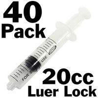 Syringe ONLY LUER LOK TIP 20ML40/BX