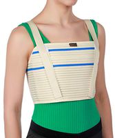 Dijenu in Bottega Chest Corset with STELL Support - Orthopedic Elastic Chest Support - Breathable Band After Thoracic Surgery, Ensures Proper Posture, Sustaining Ribs (Beige, 3Xlarge)