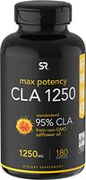 Max Potency CLA 1250 (180 Softgels) with 95% Active Conjugated Linoleic Acid ~ Weight Management Supplement for Men and Women