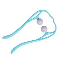 SUPXOV Neck and Shoulder Massger Self-Massage Therapeutic Neck Massager Multi-Functional Manual Shoulder Massager for Feet Knee Legs Head Pain Relief