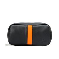 OLD FOX Soft Leather PU Tobacco Bag Case Pouch Tobacco Pipe Package Storage Holder for 2 Pipes Pipe Accessor Yellow FC0007
