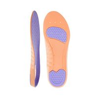 DJMed Stamina - Soft Shoe Anti-Fatigue Cushion Insoles - Inserts Support Standing, Running, Sore Feet, Hiking, Heel Pain (Mens 6-8)
