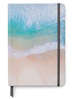 Ocean – Coastal – Beach – Nautical - PU (Vegan) Leather A5 Lined Journal Notebook