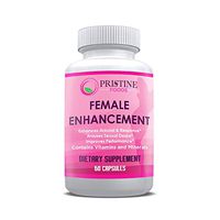Pristine Foods Libido Enhancer for Women | Female Libido Supplement Capsules for Drive, Performance, Strength, Stamina, Energy, and Improved Sleep | Grape Flavor - 60 Capsules