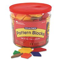 Learning Resources LER0134 - Pattern Blocks, Grades Pre-K and Up-LRNLER0134