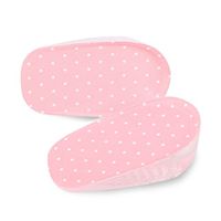 ROSENICE Height Insoles 1 Pair Soft Non-Slip Silicone Self Adhesive Back Heel Insert Inner Invisible Height Increased Half Pads Insoles - 1.5CM Heels