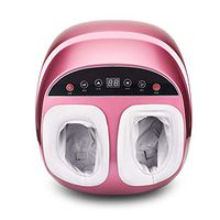 Electric Foot Massager Shiatsu Foot Massage Machine Heated Feet Massager Plantar Fasciitis with Switchable Heat Function Deep Kneading to Reduce Foot Pain for Home Office,Pink
