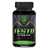 Balanced Nutra Testo Xtreme Men's Testosterone Booster (60 Caplets) - Natural Stamina, Endurance and Strength Booster - Fortifies Metabolism - Promotes Healthy Weight Loss and Fat Burning
