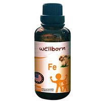Wellborn Iron, 50ml, Premium Baby and Infant Liquid Drops