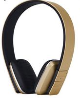 Sport Bluetooth Headphones Over Ear, YiMiky Wireless Noise Cancelling Headset with Mic,Retractable Lightweight Wireless Bluetooth Headphones for TV Watch/Cell Phone/PC/Android/iPhone(Gold)