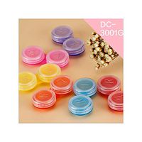 Transparent Simple Contact Lens case Lenses Container Material Box 20pcs/lot Random Color,Random