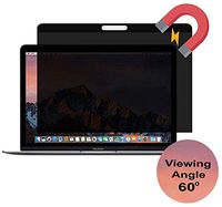 Easy On/Off Magnetic Privacy Screen Filter for 15 inch MacBook Pro Touch Bar/Non-Touch Bar (Mid 2016,2017,2018,2019)-Anti Glare Screen Protector