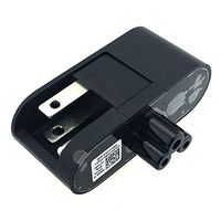 Original Power Adapter Folding 3 to 2 Prong Wall Plug Compatible with 24W, 30W, 45W for Dell Venue 11 Pro, Dell XPS13 XPS 13