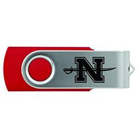 LXG, Inc. Nicholls State University -8GB 2.0 USB Flash Drive-Red