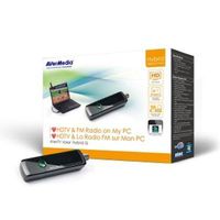 AVerMedia Digital/Analog TV/Radio Tuner - ATSC, QAM - HDTV - USB 2.0
