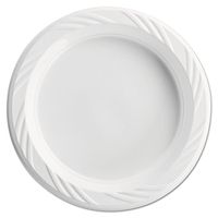 Huhtamaki HUH 82206 Chinet 6" White Color Popular Choice Light Weight Plastic Round Plate