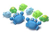 Playgro 0109864 Bathtime Squirtees for Baby Infant Toddler Children, Playgro is Encouraging Imagination with STEM/STEM for a Bright Future - Great Start for a World of Learning