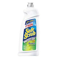 Soft Scrub Cleanser with Bleach Surface Cleaner, Kills 99.9% of Germs, 36 Fluid Ounces