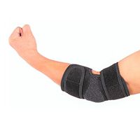 Maxmaxi Neoprene Breathable Elbow Brace Elbow Support Adjustable Flexible Size - 13.8'' x 8.5'' Black