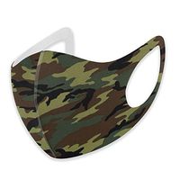 Mouth Masks for Dust Protection Anti Face Mask Washable Earloop Mask Army Camouflage