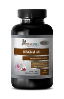 Natural libido Enhancer for Men - TONGKAT ALI Root Extract - Tongkat ali Extract Root - 1 Bottle 60 Capsules