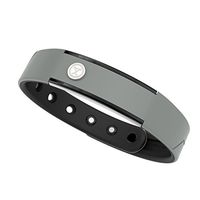 PROEXL 15K Sports Magnetic Bracelet 100% Waterproof and Fully Adjustable - for Energy, Power and Focus (Gray Black)