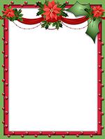 Christmas Green & Red Stationery Printer Paper 26 Sheets