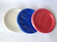 Red White and Blue Paper Party Plates 7" 72 Count