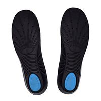 kingfansion Unisex Memory Foam Corrector Arched Pain Relief Support Insert Insole (Black)