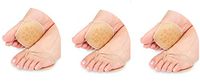 CAcB sox Womens Mule Socks,Ball-of-foot Cushion,Insole Pads,Invisible Socks