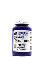 Trans-Pure PTEROSTILBENE - 150 mg, 180 Capsules