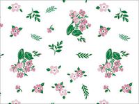 Lumos80 Pack of 144 Fresh Mint Floral Design Tissue Paper Sheets 15" x 20"