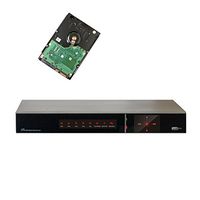 GW Security VD1004HDSDI 4 Channel 1080p DVR 1920×1080 High Resolution for HD-SDI Security Camera System with 2TB Hard Drive Pre-Installed (Black)