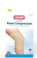 Leader Slip On Knee Compression Beige, Extra Large