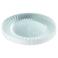 WNA RSCW91512 Classicware Plastic Plates, 9 Inch Diameter, Clear, Pack of 12 (Case of 15 Packs)