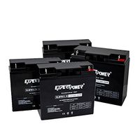 4 Pack ExpertPower 12 Volt 18 Ah Rechargeable Battery With Nuts & Bolts Included || EXP12180