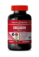 Skin Care Vitamins Pills - HYDROLYZED Collagen PEPTIDES 3000MG - hydrolyzed Collagen Type i & iii - 1 Bottle 120 Capsules