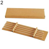 AT27clekca Glass Straws Bar Tools & Accessories Repair Tool 5Pcs Transparent Glass Straight Bend Straws Cleaning Brush for Beverage Drinks - 2
