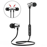 KAIXIANG Bluetooth 4.1 Wireless CVC6.0 Noise Cancelling Earbuds Hi-Fi Stereo Magnetic Waterproof Headphones in-Ear Built-in Mic Headset for Sport,Running,Workout