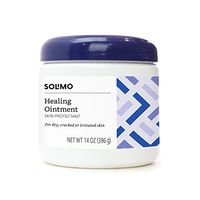 Amazon Brand - Solimo Healing Ointment Skin Protectant, Fragrance Free, 14 Ounce