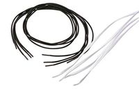 Elastic Shoe Laces, Flat, Brown, 27 inch, Pack of 2 Pair