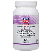 Rite Aid Natural Glucosamine/Chondroitin/MSM, 1500mg/1200mg/900mg - 120 ct