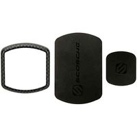 SCOSCHE MPKCF MagicMount Pro Trim Rings and Replacement Plates for Mount Holders, Carbon Fiber