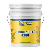 Strippable Coatings Marbleshield 4580-Peelable Protective Temporary Water Resistant Marble Coating-Safe for Granite, Enamel, Metal, Glass & Acrylic-5Gal