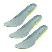TENDYCOCO 3 Pairs 26cm Men Honeycomb Shoe Inserts Breathable Shock Absorber Non-Slip Shoe Insoles forrunning,Hiking,Walking 41-42