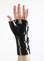 Corflex Poly Cast Wrist/Hand/Thumb Orthosis (black) Small Right 6-7"