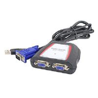 SIIG CE-VG0A11-S11PORT Compact VGA Splitter 2DISPLAY