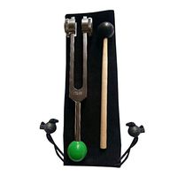 Geesy Tuning Fork 172.06 - with Buddha Bead Base for Ultimate Healing and Relaxation